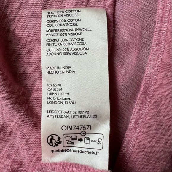 Brand New by Anthropologie Ruffled Flutter-Sleeve Top - Picture 7 of 8